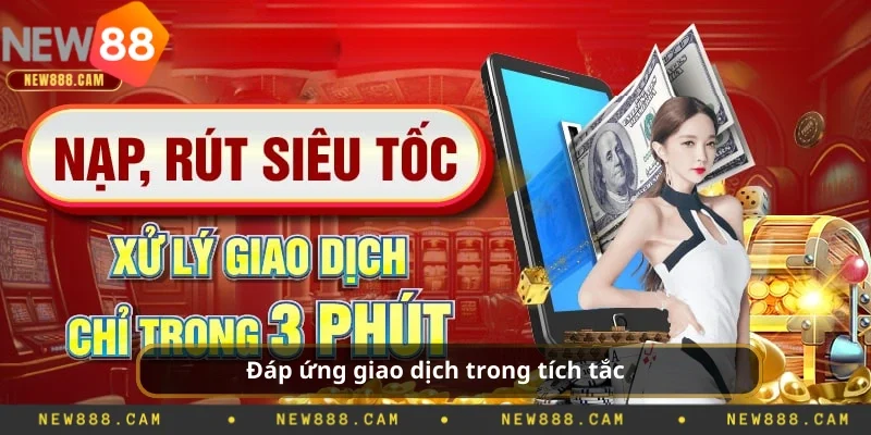 Đáp ứng giao dịch trong tích tắc